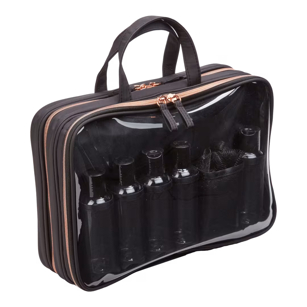 Tartan + Twine  Basics Black Weekender