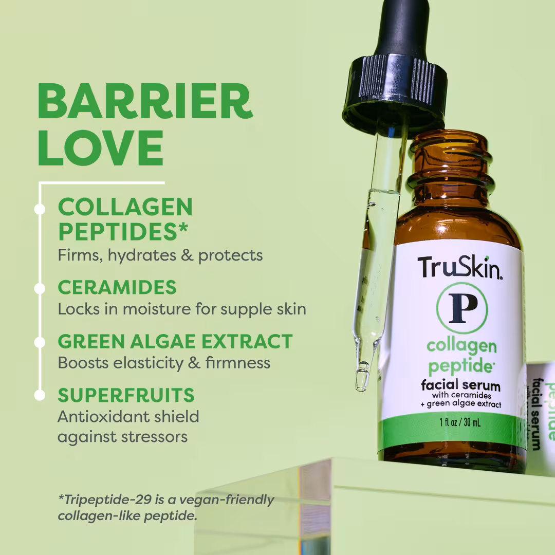 TruSkin  Collagen Peptide Facial Serum with Ceramides