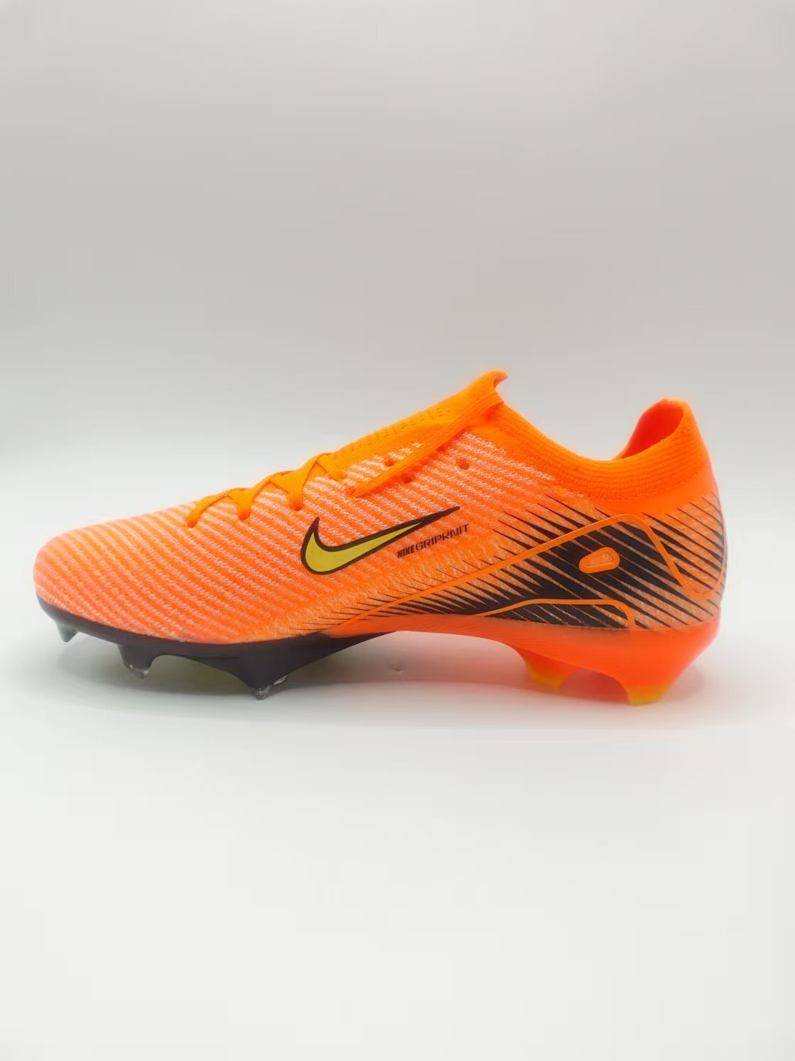 Nike Mercurial 16 FG Soccer Cleats with Built-in Bonded Pack: Full Air Cushion for All-Match Comfort, Waterproof Knit for Rainy Pitches