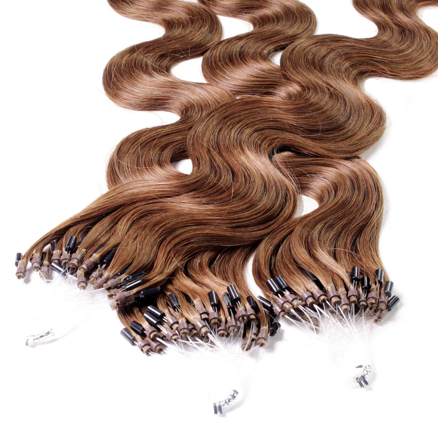 Microring Extensions Echthaar #8/03 Hellblond Natur-Gold 0.5g