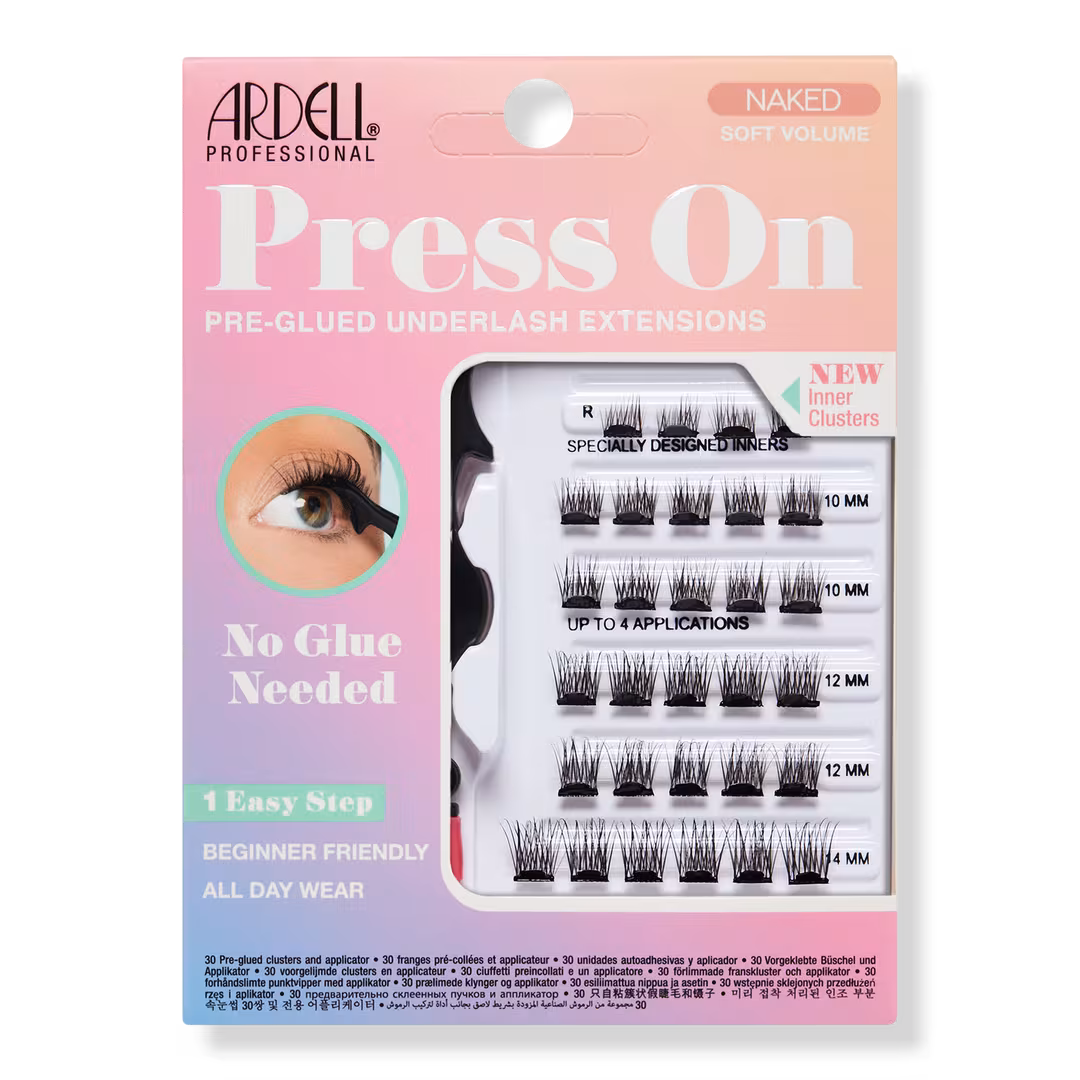 Ardell  Naked Press On Soft Volume, Lightweight Pre-glued Lashes