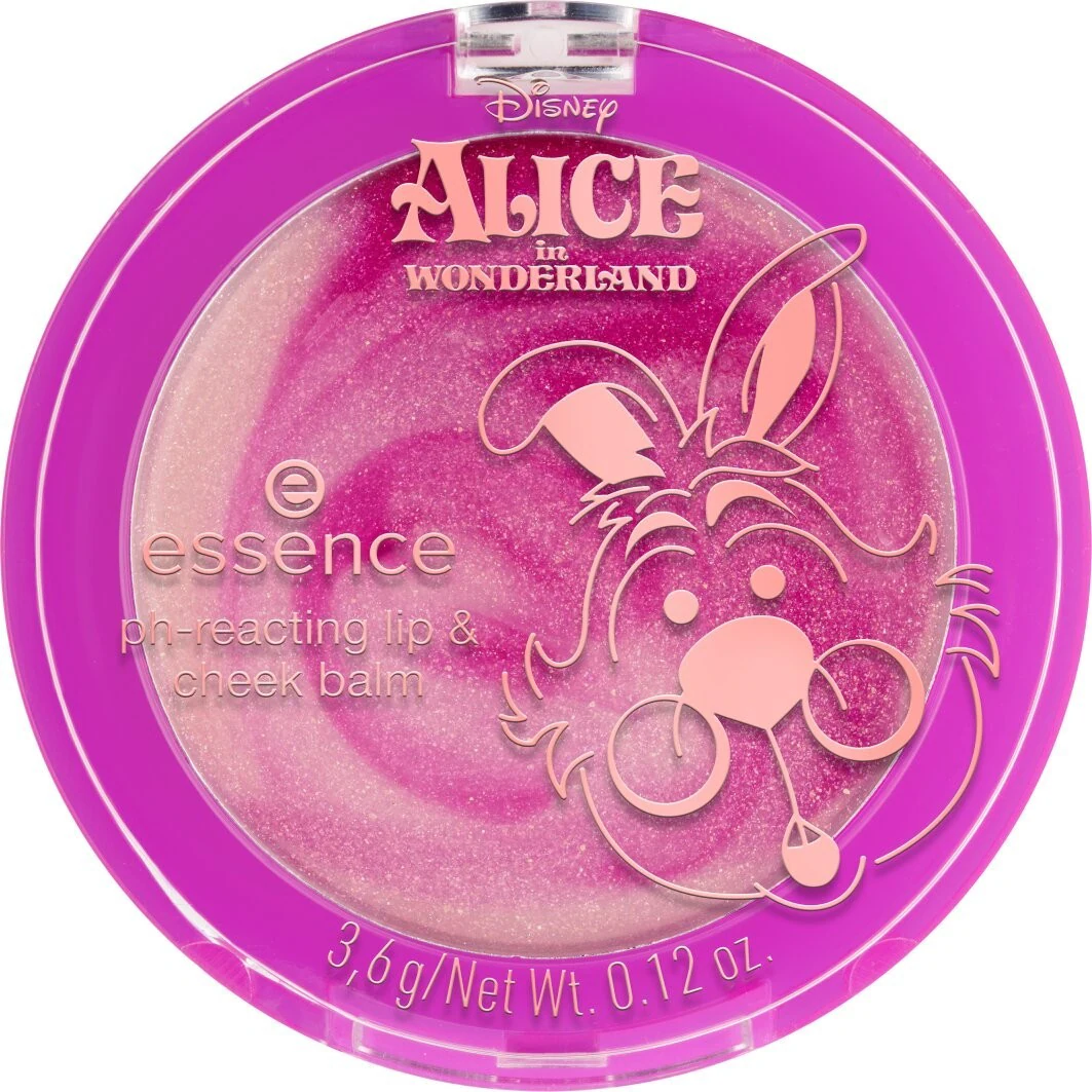 Alice in Wonderland PH-reacting lip & cheek balm