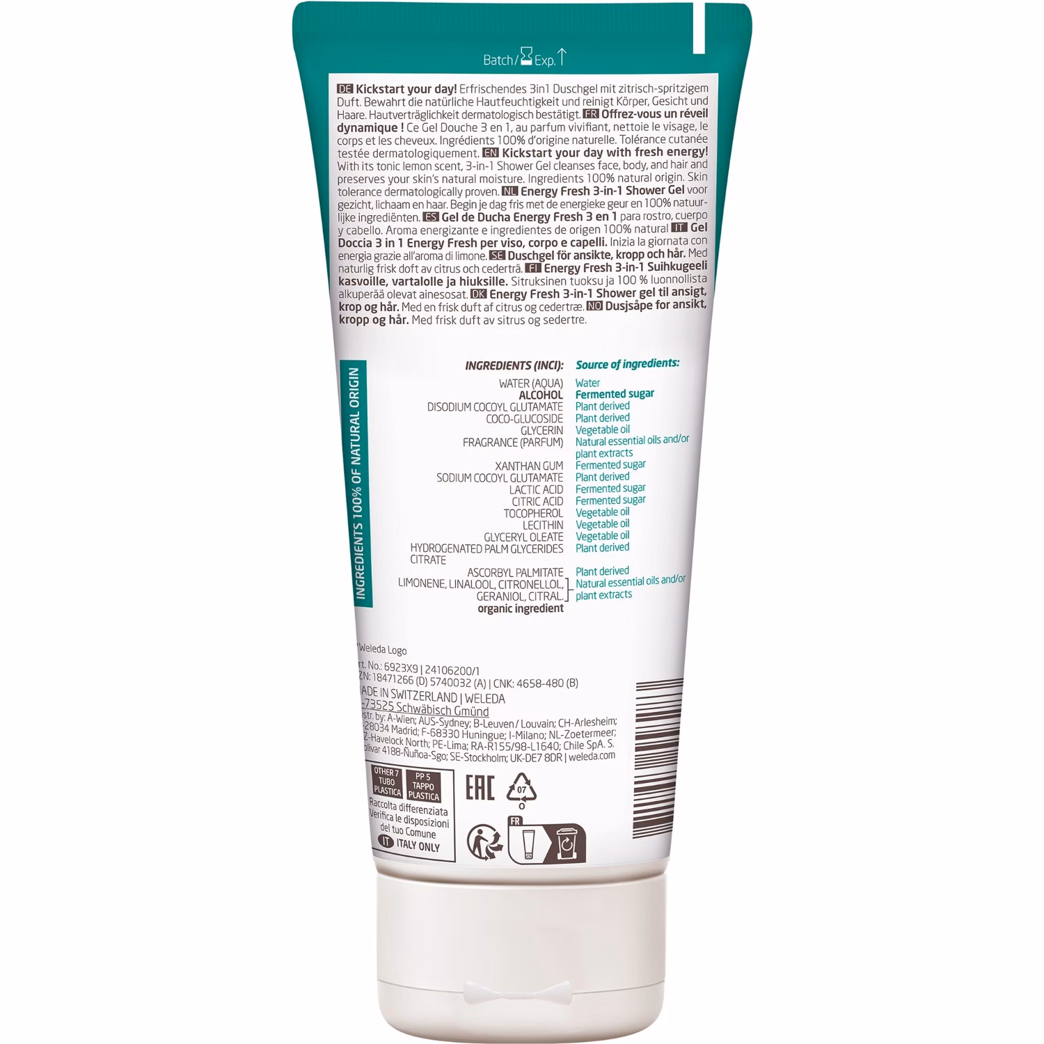 Energy Fresh 3in1 Shower Gel
