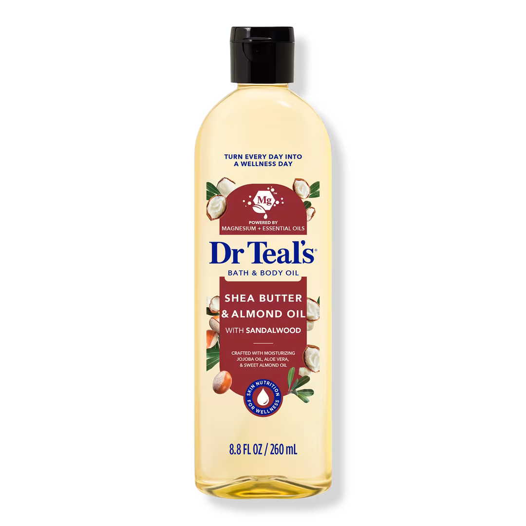 Dr Teal's  Moisturizing Bath & Body Oil with Shea Butter & Almond Oil