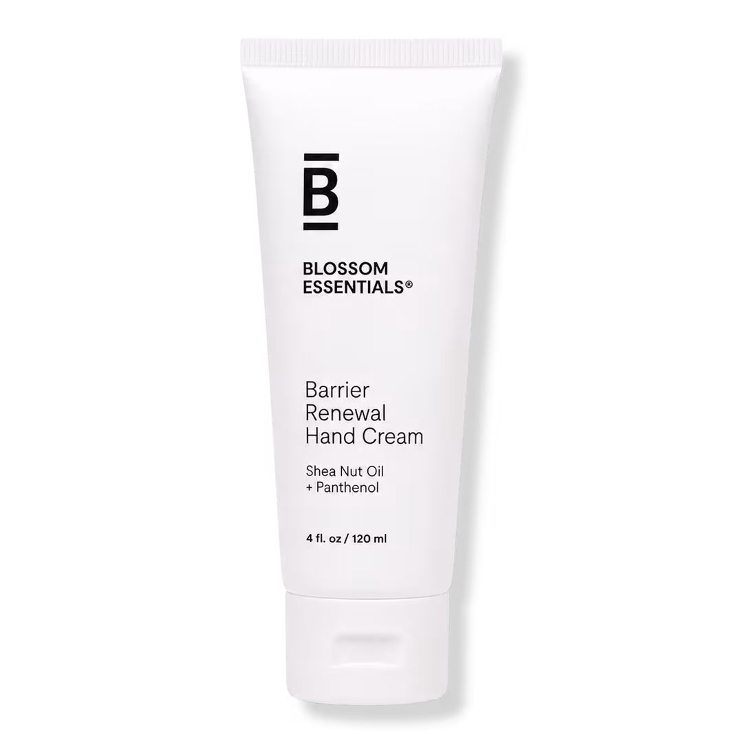 Blossom Essentials  Barrier Renewal Hand Cream with Shea Butter & Avocado for Dry, Cracked Hands