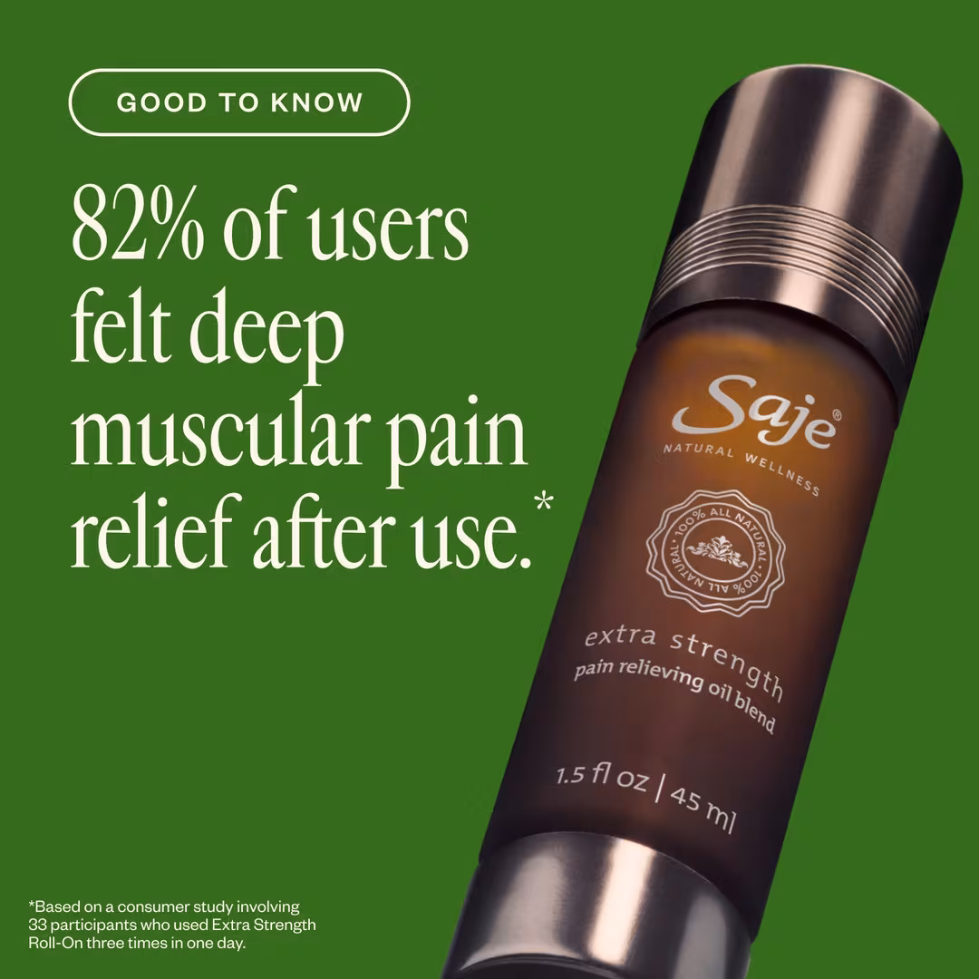Saje Natural Wellness  Extra Strength Pain-Relieving Oil Blend