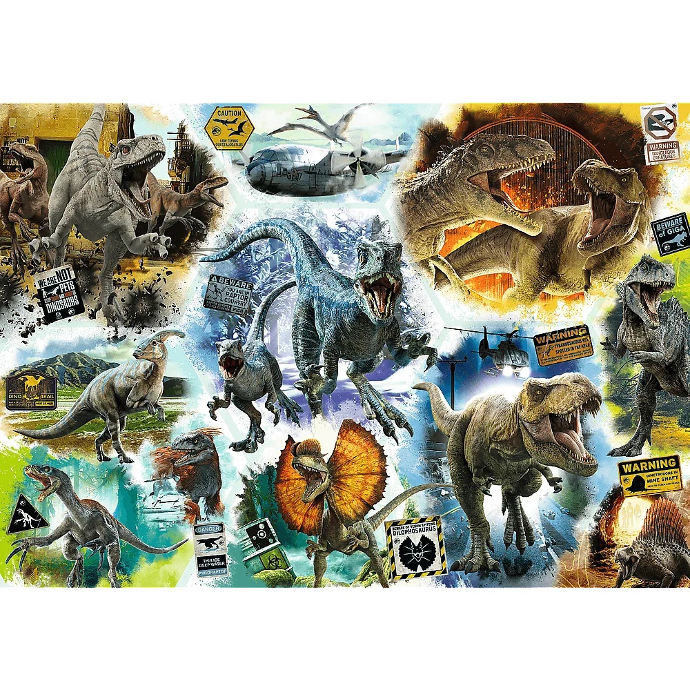 Puzzle Jurassic World 1000 El. Na Tropie Dinozaurów