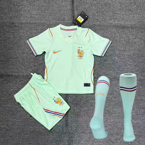 2026 France Kids/Adult Set away (With Socks)