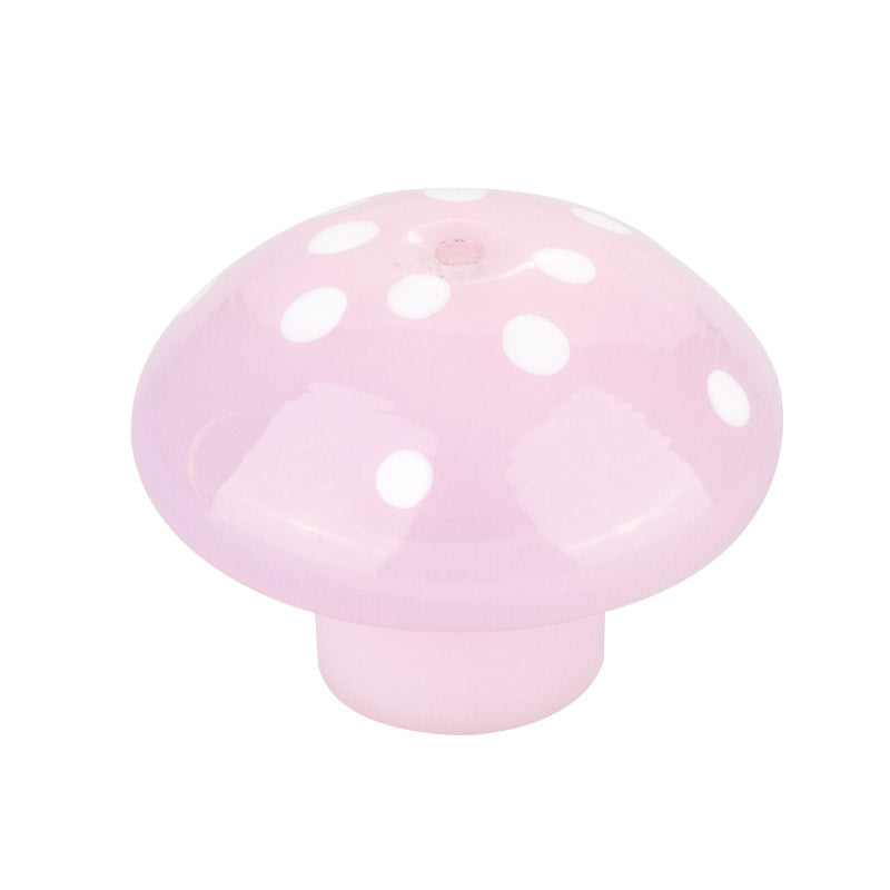 Mushroom Shape Glass Carb Cap