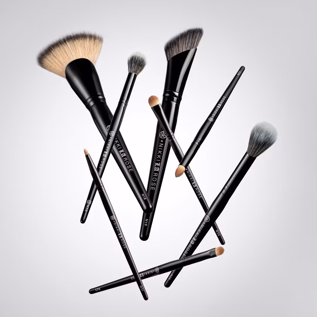 BK Beauty  Nikki La Rose Pro Artist Brush Set- Vol. 2