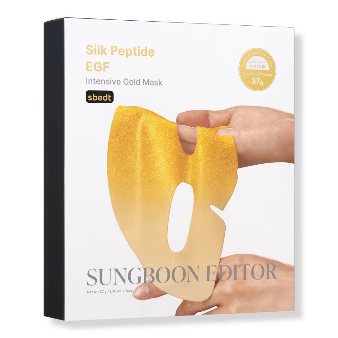 SUNGBOON EDITOR  Silk Peptide EGF Gold Intensive Mask