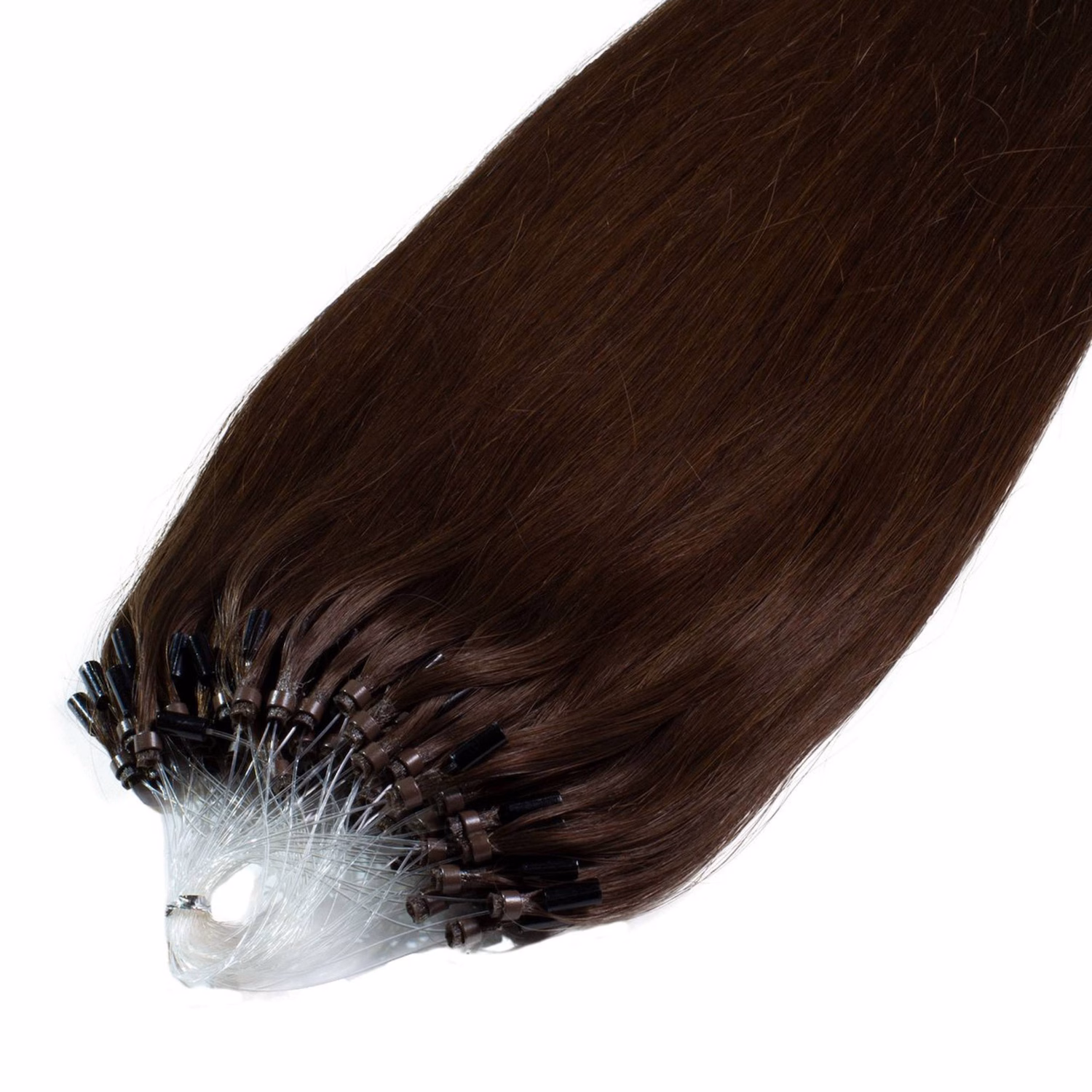 Microring Extensions Premium Echthaar #5/0 Hellbraun 0,8g