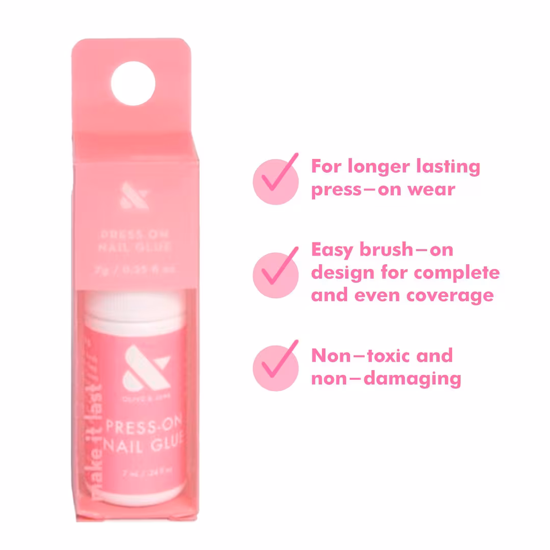 Olive & June  Press-On Brush On Nail Glue