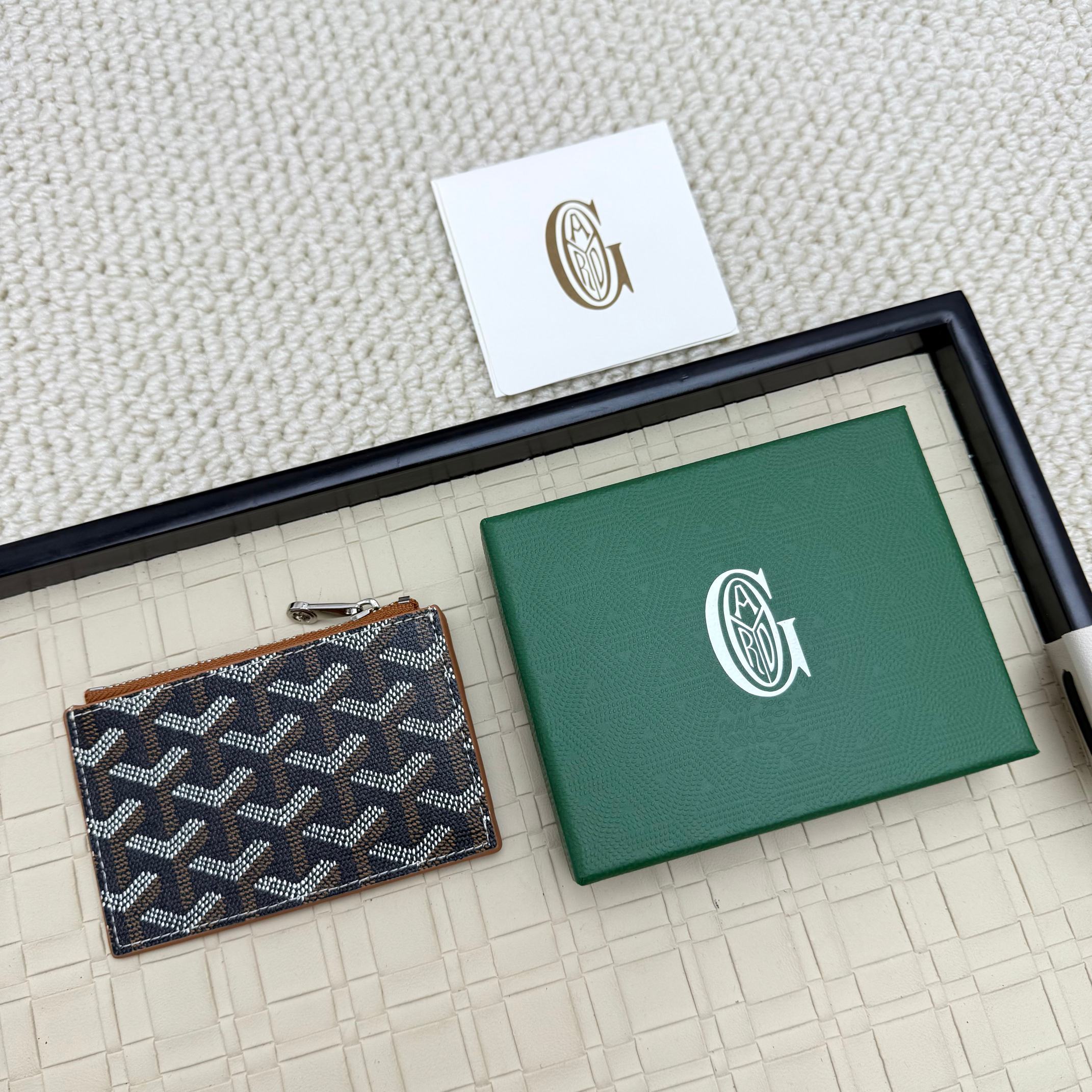 Goyard Wallets Card Holder Wallet 808