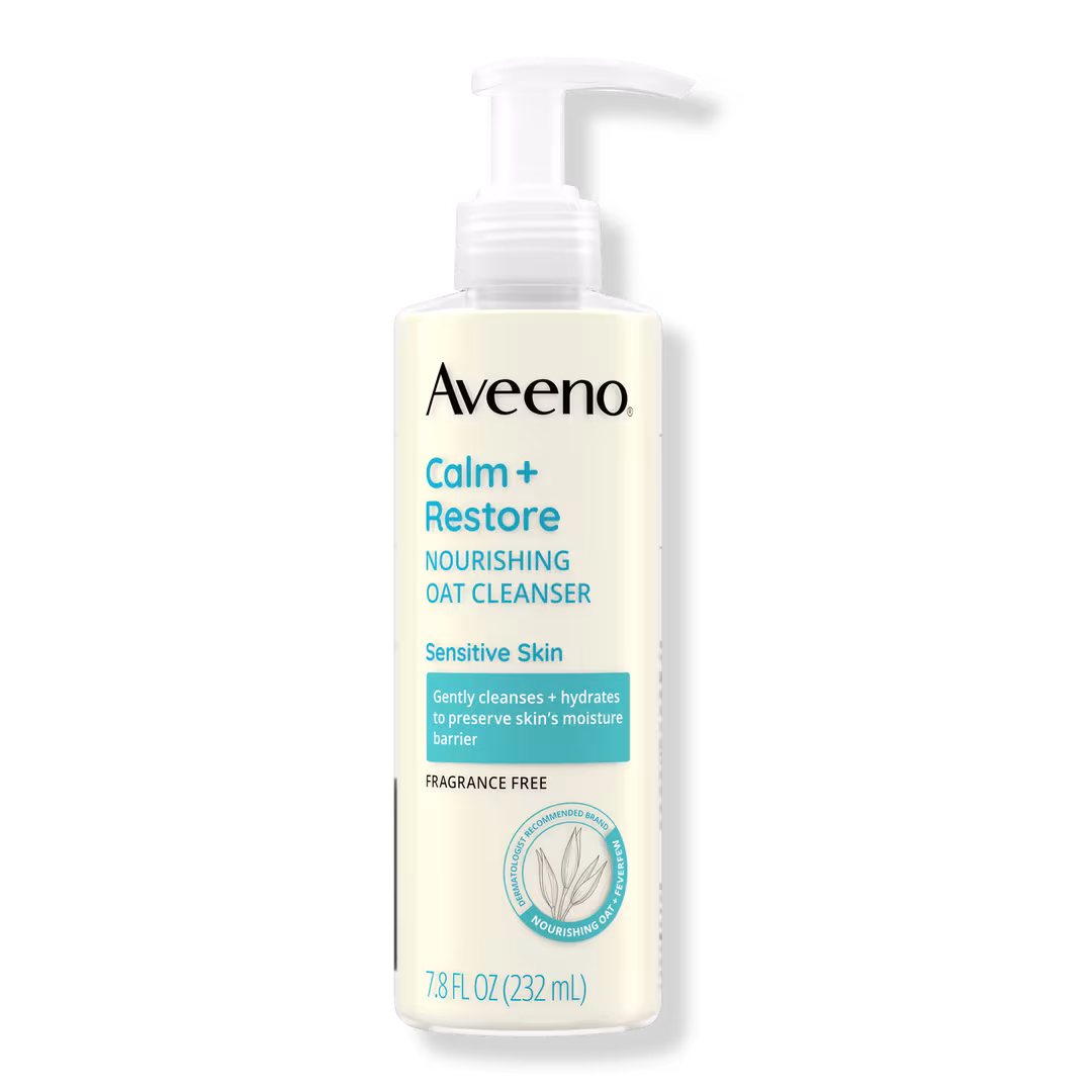 Aveeno  Calm + Restore Nourishing Oat Facial Cleanser