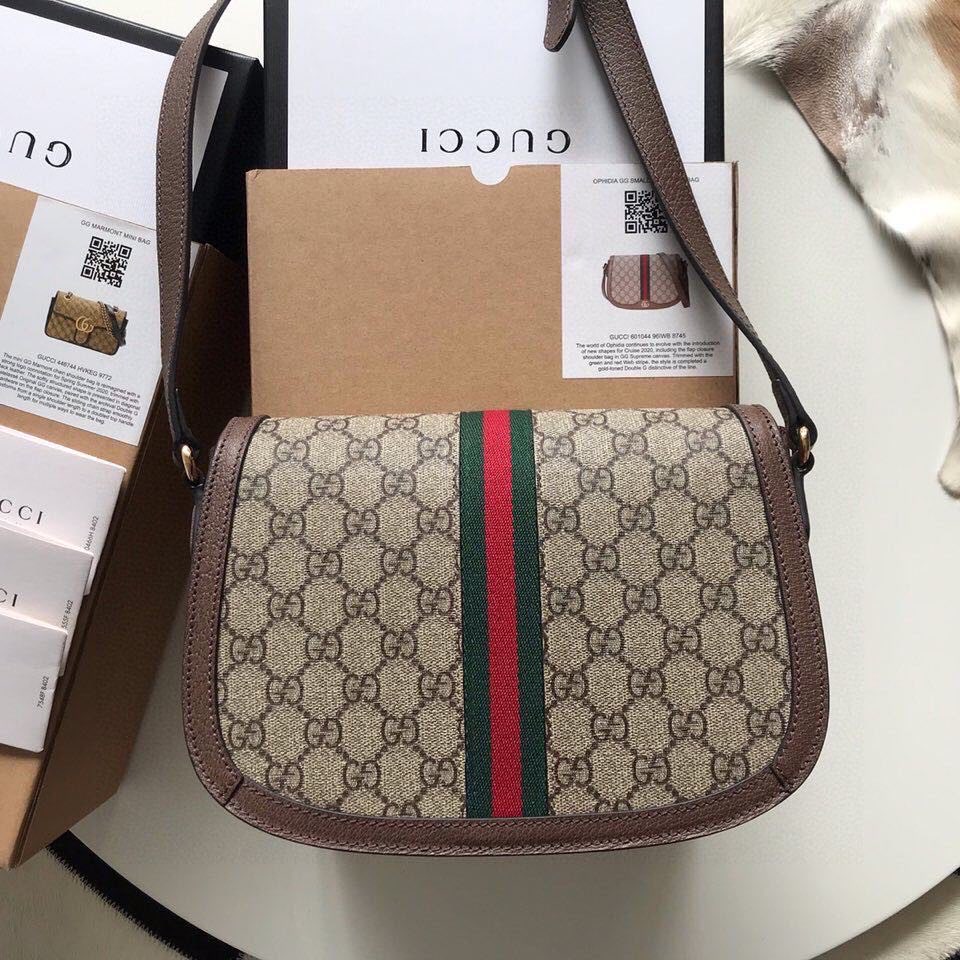 Gucci OPHIDIA SMALL SHOULDER BAG 601044
