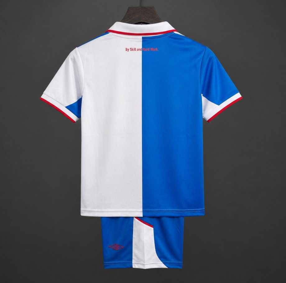 2026/2027 Blackburn Rovers Home Football Shirts (Kids Kit socks）