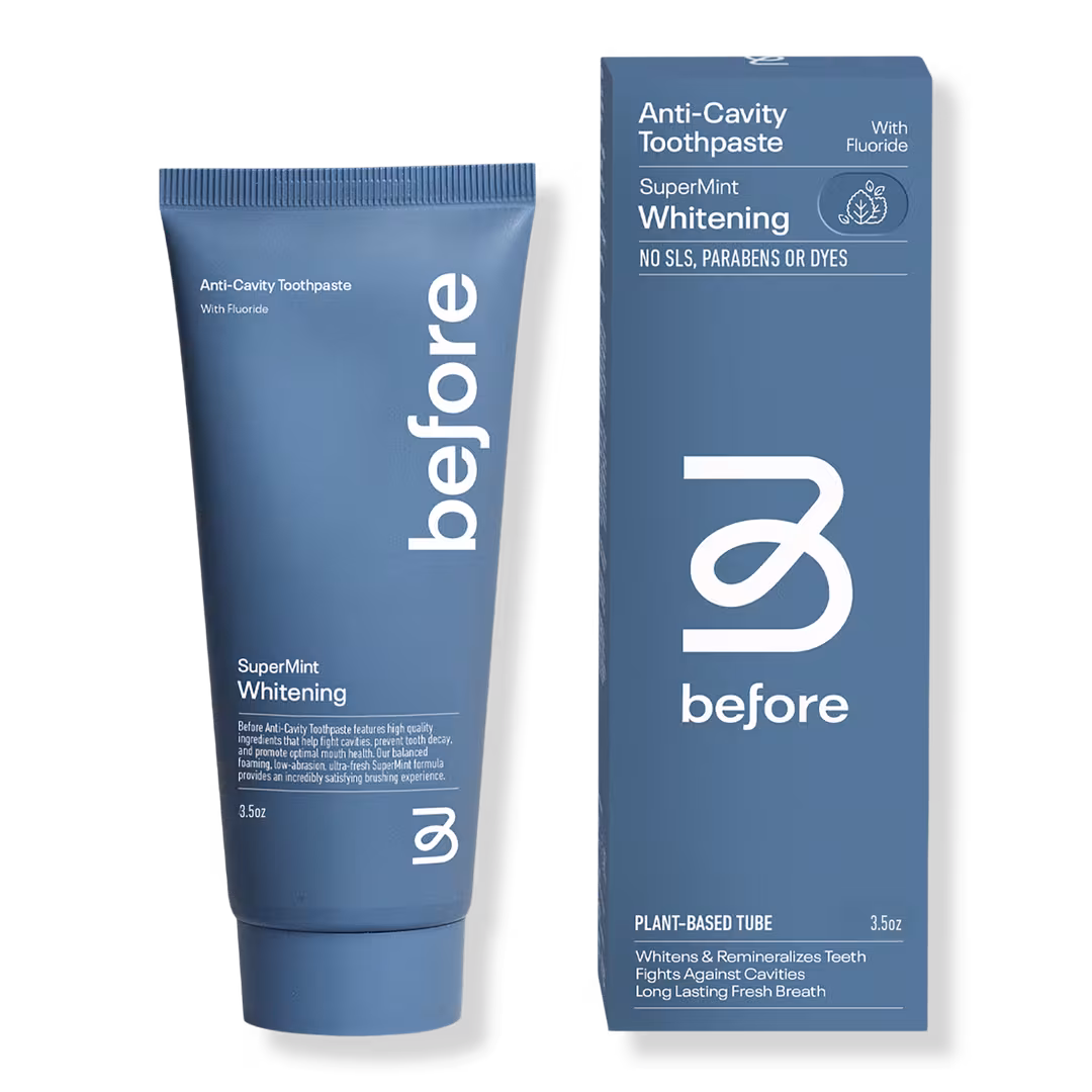 Before Oral Care  Anti-Cavity SuperMint Whitening