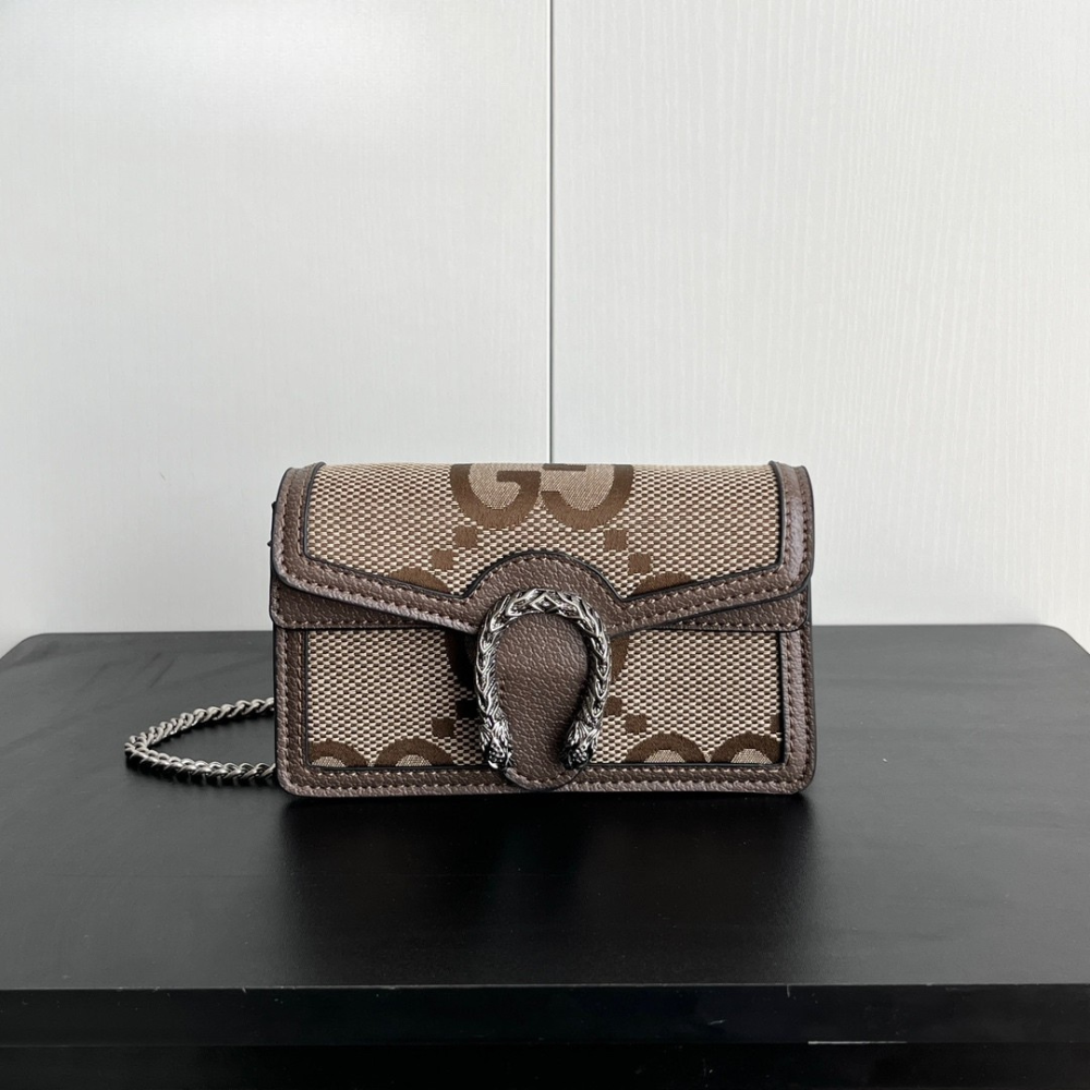 Gucci Dionysus Jumbo GG Super Mini Bag