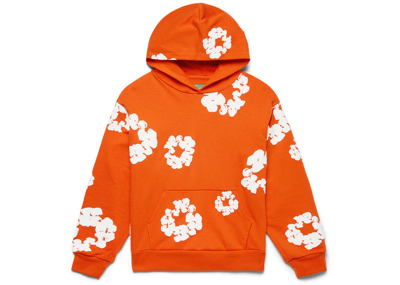 Denim Tears Cotton Wreath Hoodie Orange