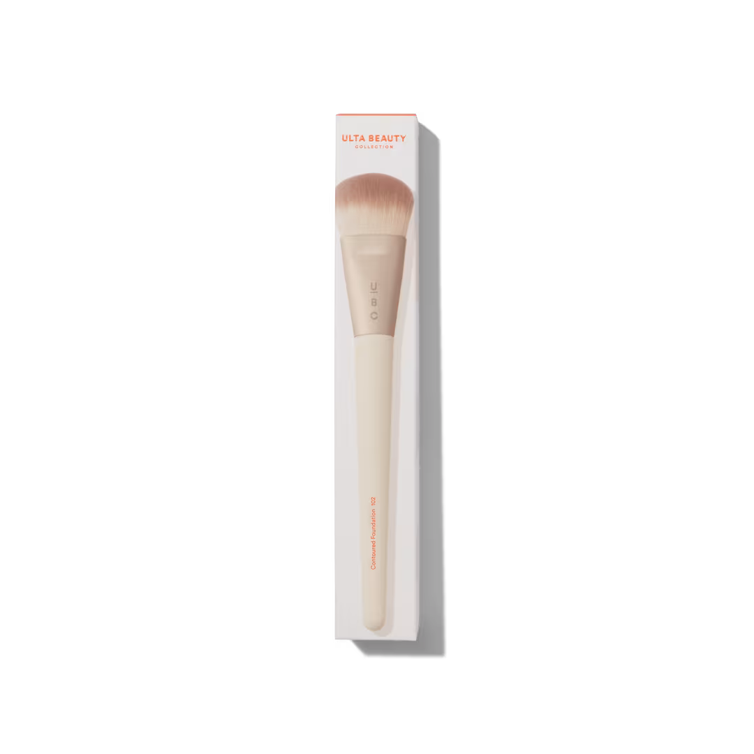 ULTA Beauty Collection  Contoured Foundation Brush 102