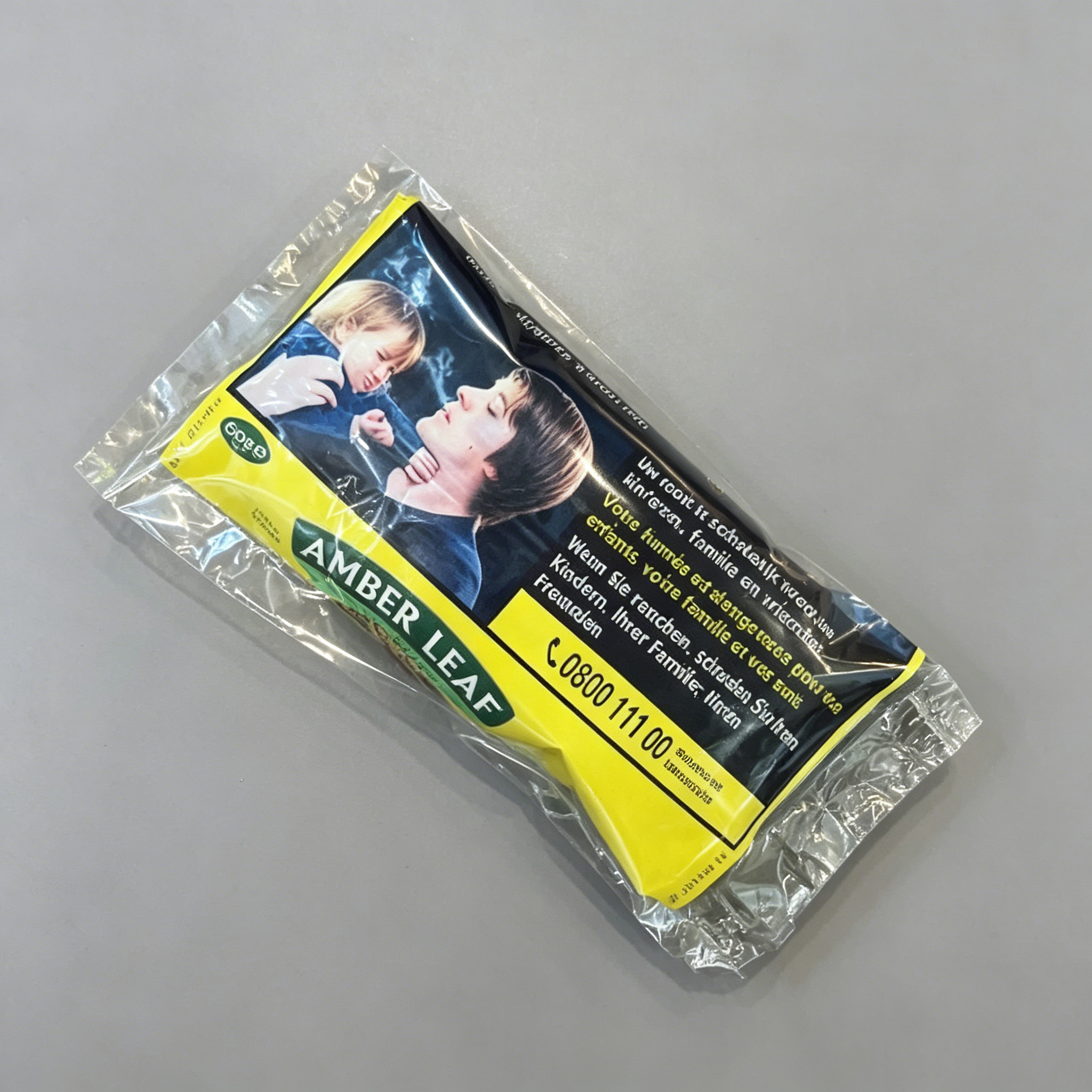Amber Leaf Hand Rolling Tobacco 50Gx5 Packs（Belgian Version）