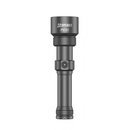 Speras PZ21 Zoomable EDC Tactical Hunting Outdoor Flashlight