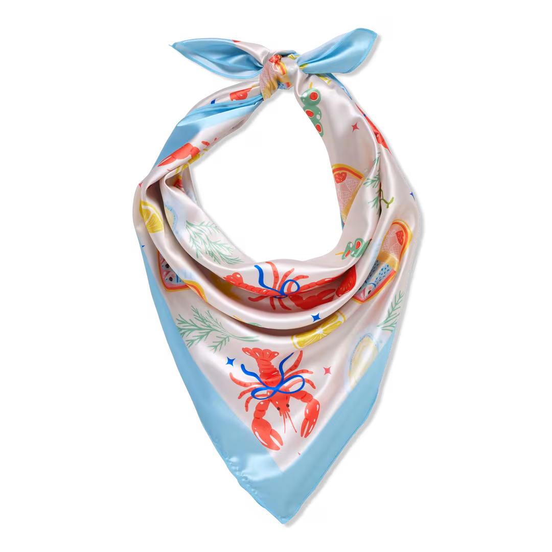 Product-obsessed  Printed Head Scarf