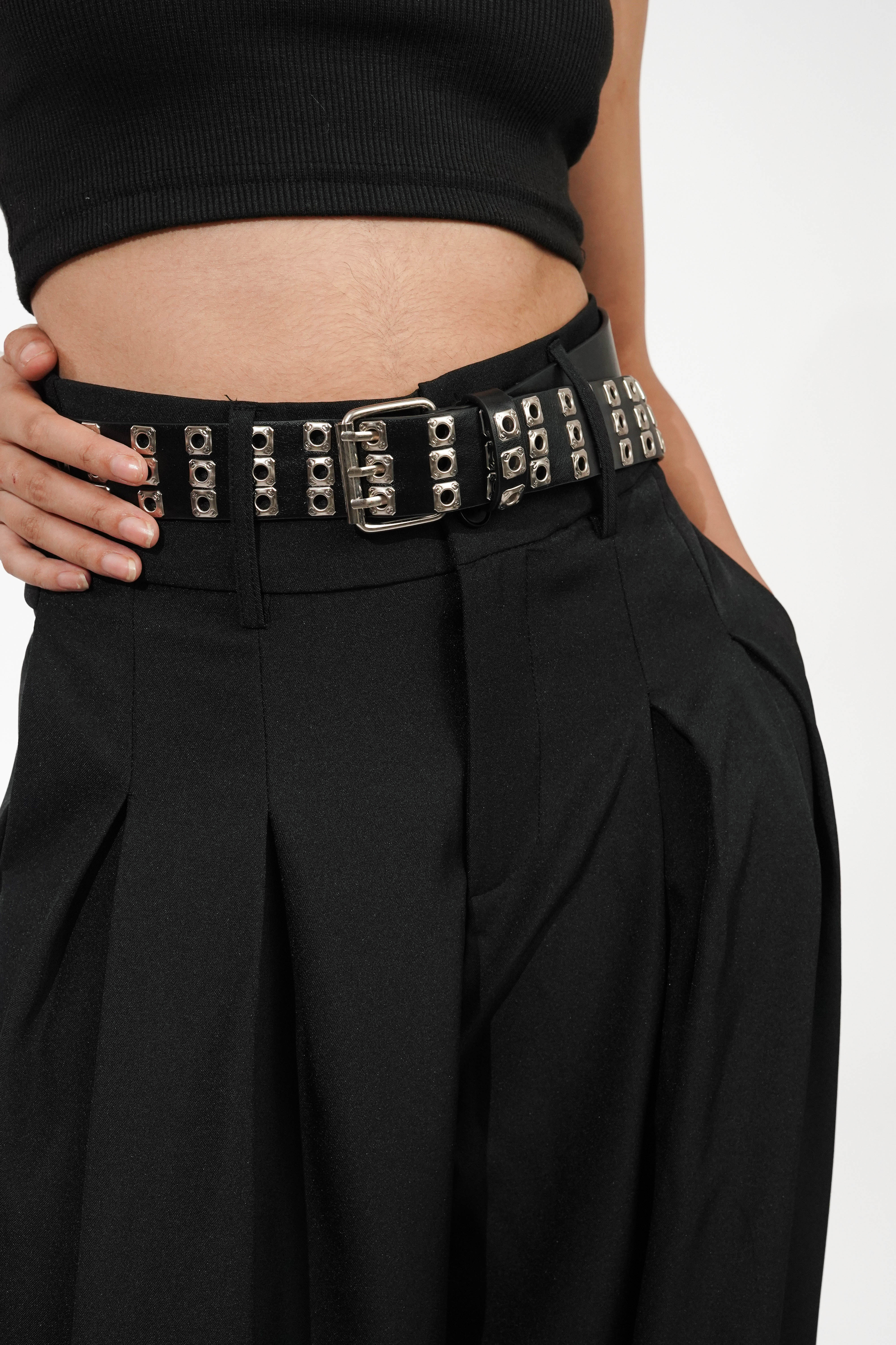 Pin Drop Pleated Pants