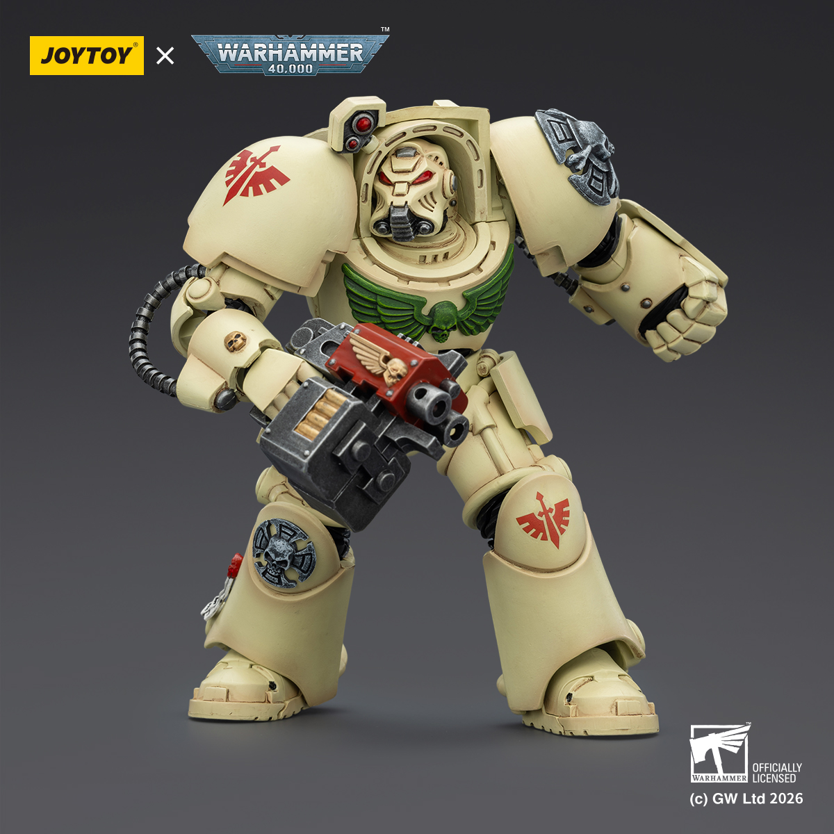 JOYTOY Warhammer 40k 1: 18 Dark Angels Deathwing Terminators - JOYTOY WORLD