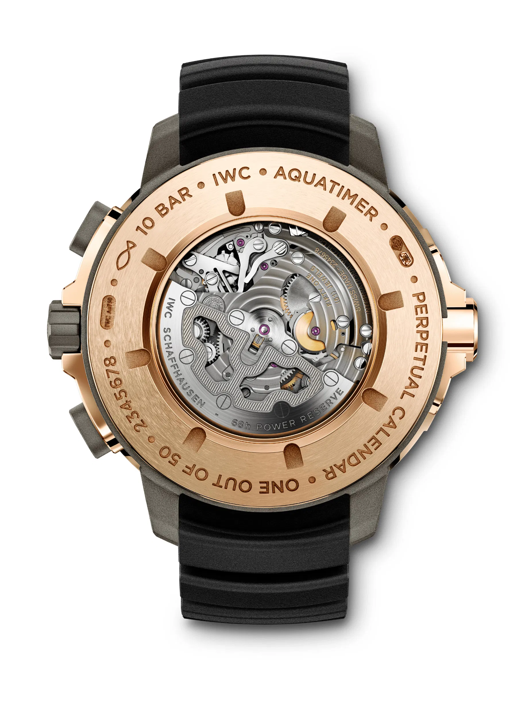 IWC Aquatimer perpetual calendar digital date month iw379402