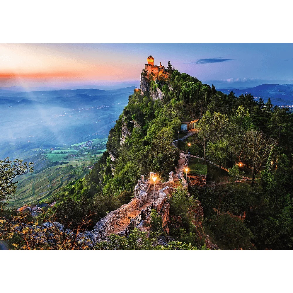 Puzzle Premium Plus Quality 1000 El. Photo Odyssey: Wieża Cesta, San Marino