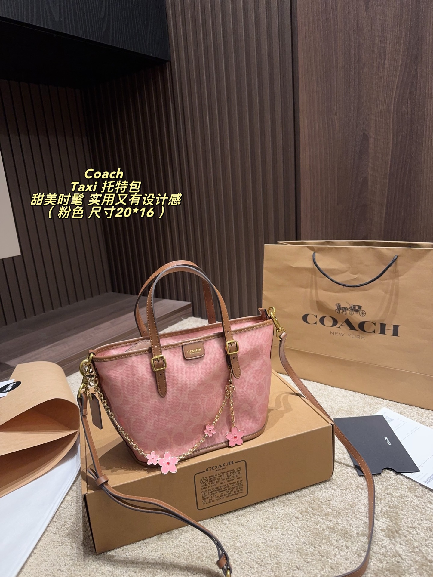 Coach Taxi Tote Bag
