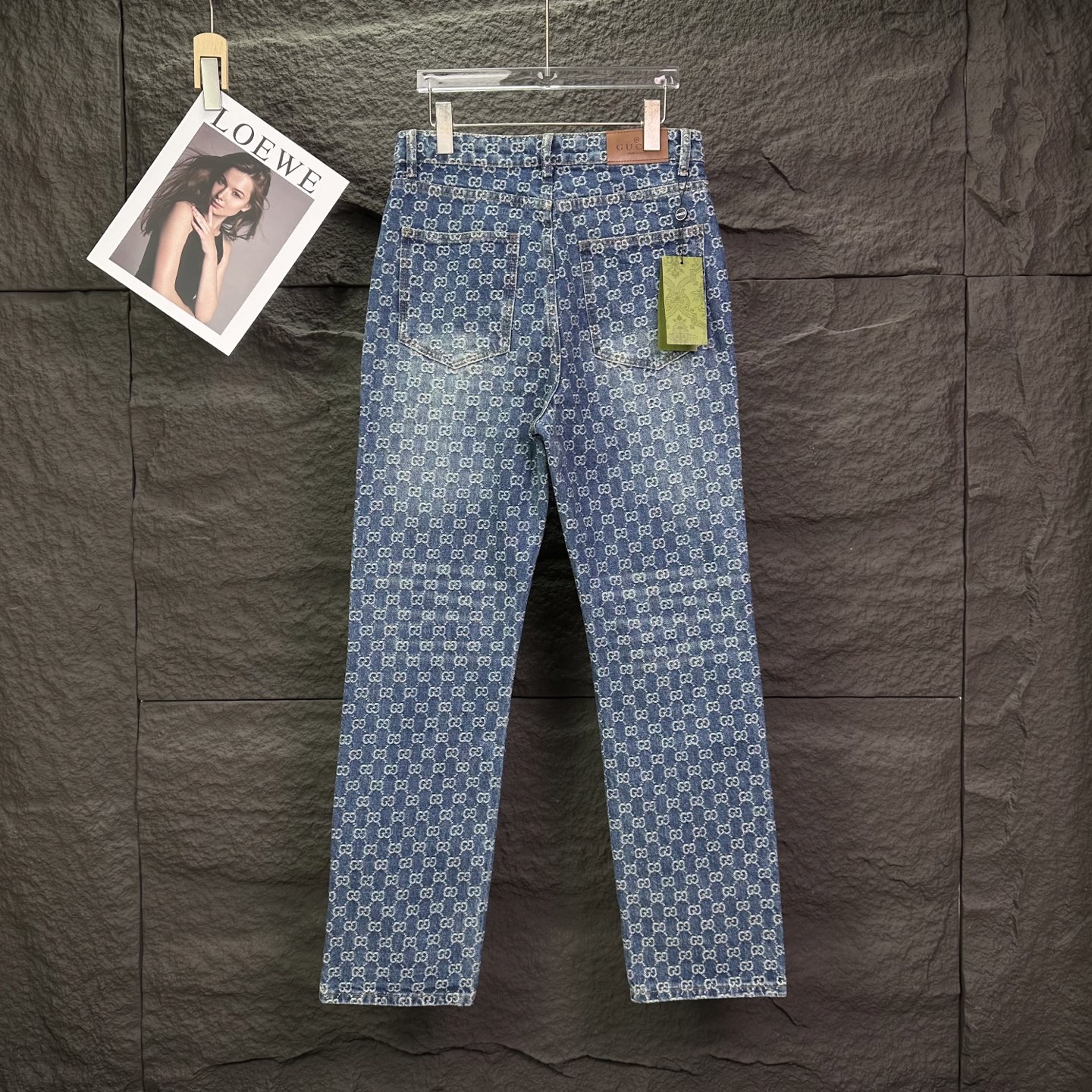 Gucci GG Monogram Denim Jeans