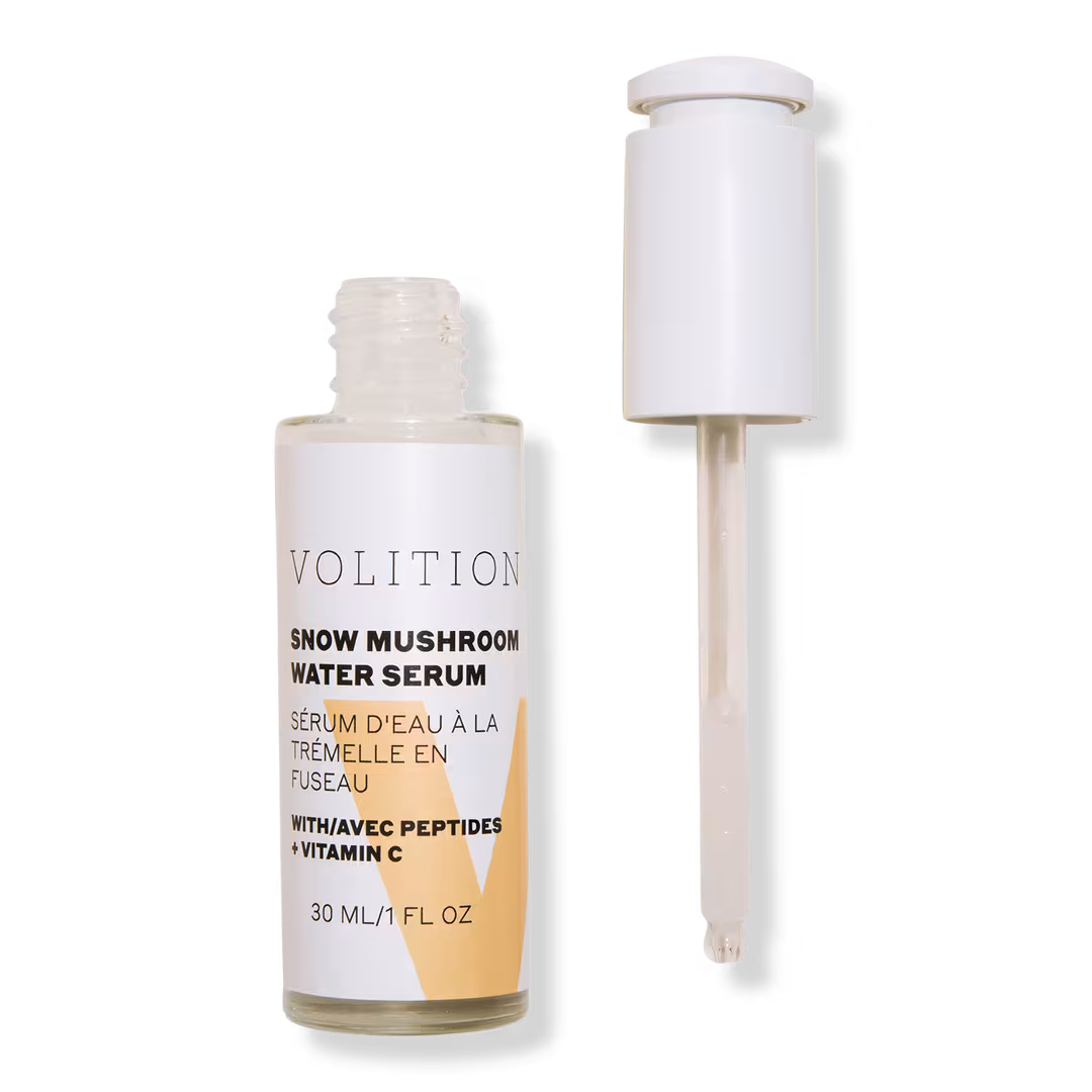 VOLITION  Snow Mushroom Water Serum with Peptides + Vitamin C