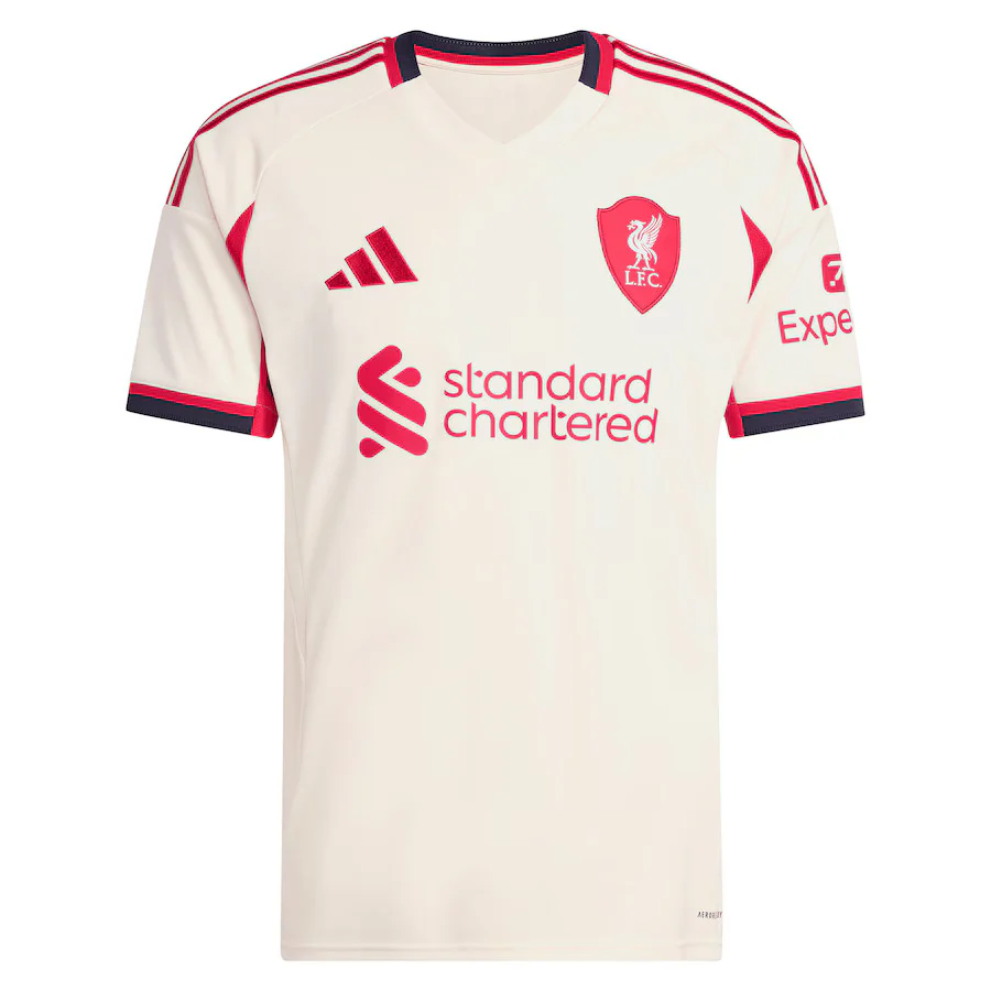 Liverpool Away Jersey Men 2025 2026 White