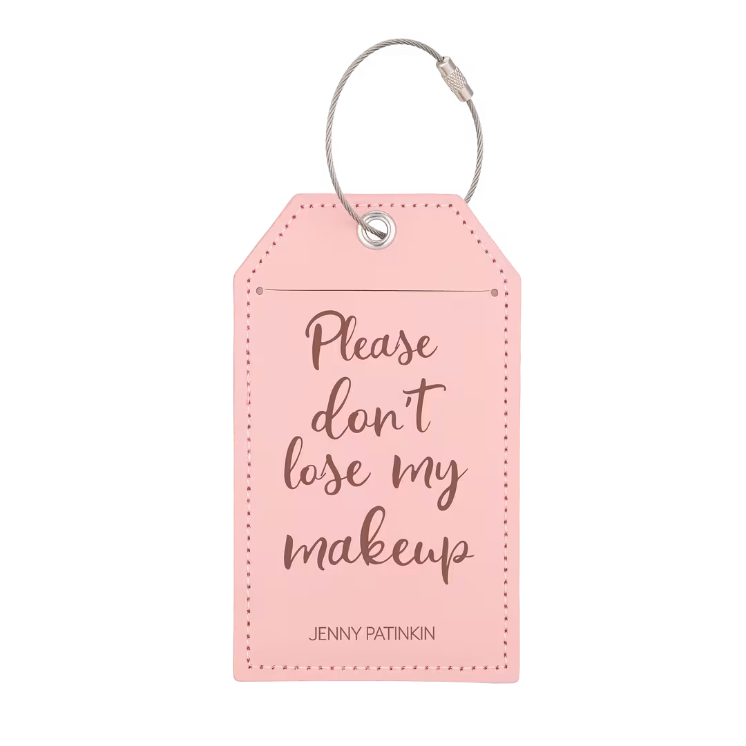 Jenny Patinkin  Precious Cargo Luggage Tags | Makeup & Skincare Travel Tags (Set of 2)