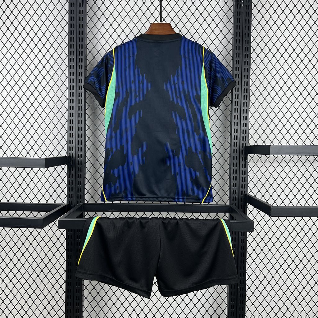 Kids Brazil 2026 World Cup Away Kit