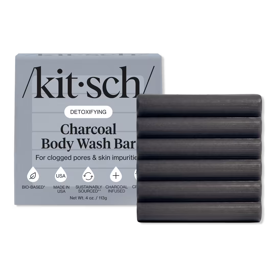 Kitsch  Detoxifying Charcoal Body Wash Bar