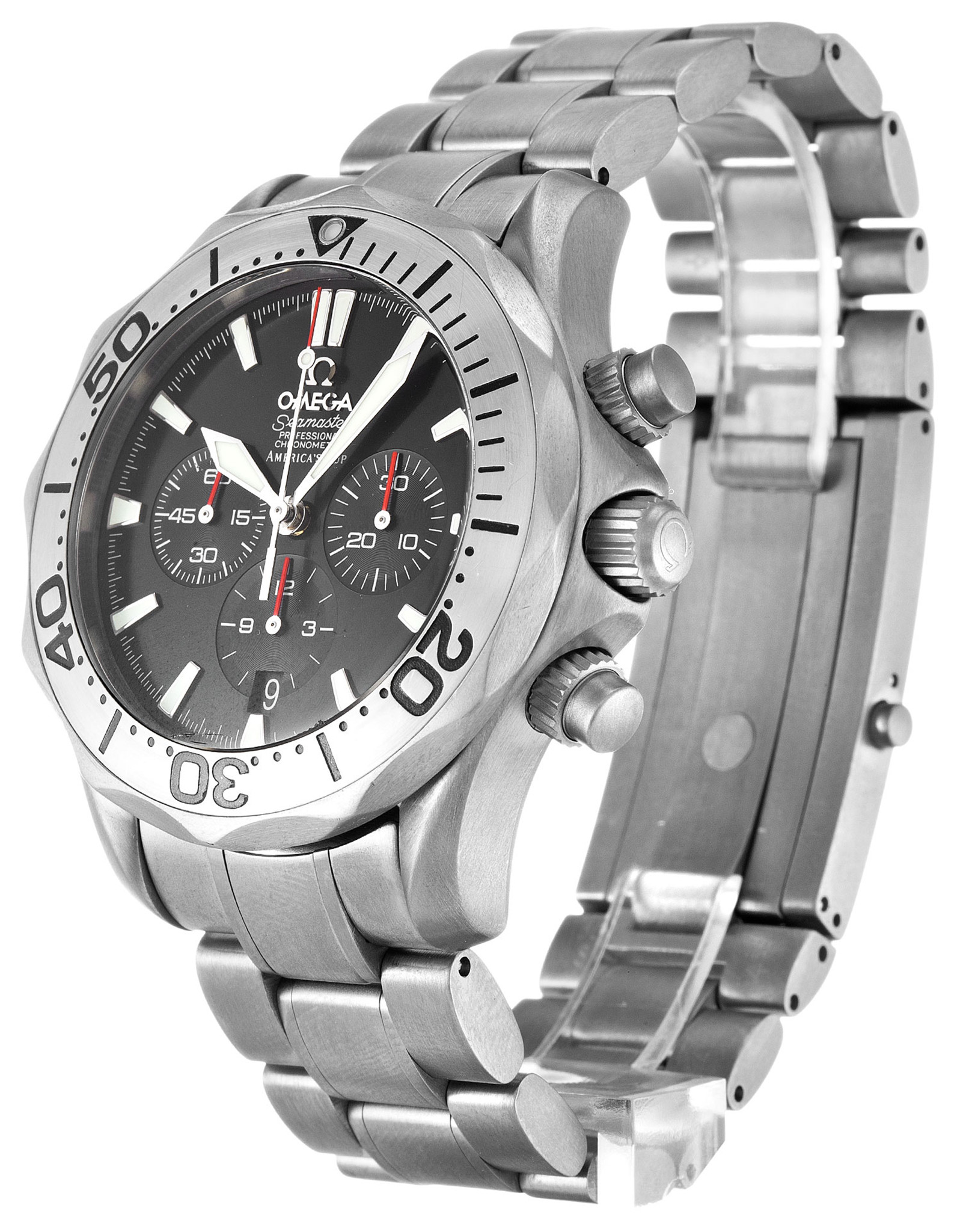 Replica Omega Seamaster 300m Black Dial Stick Markers 2293.50.00 41.5MM