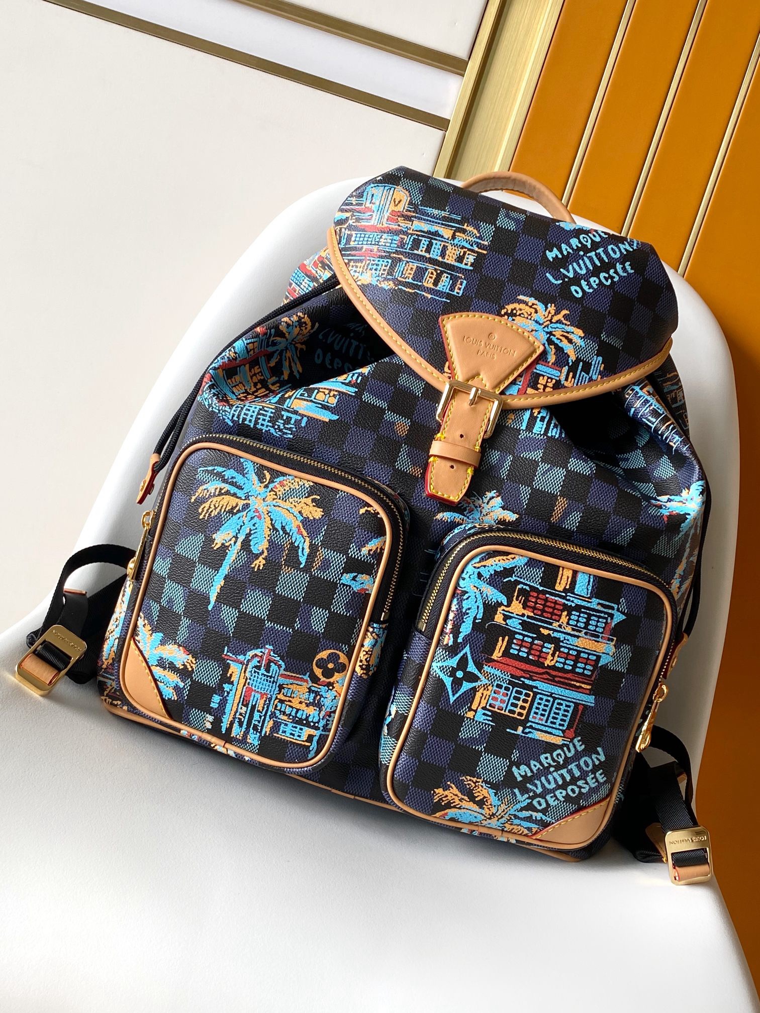 LV Montsouris Cargo Damier Bag