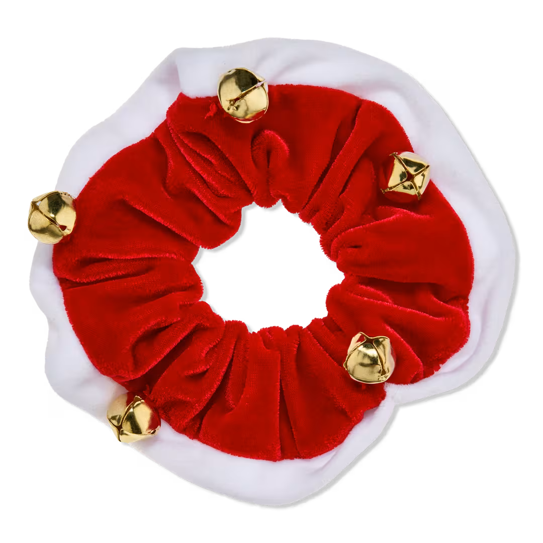 Conair Accessories  Velvet Scrunchie with Bells