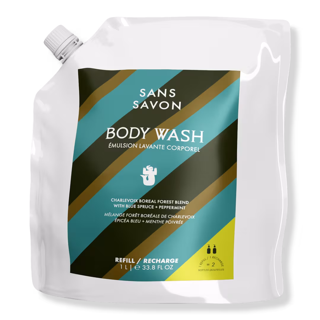Sans Savon  Body Wash Refill Charlevoix Boreal Forest Blend