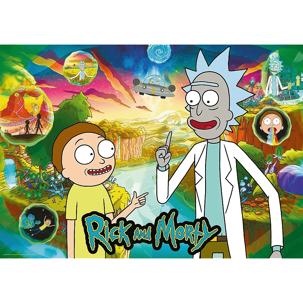 Puzzle Premium Plus Quality 1000 El. Rick I Morty