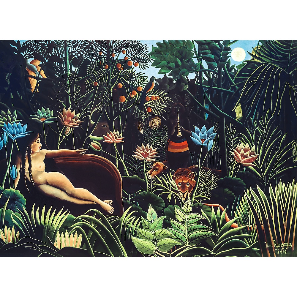 Puzzle Drewniane 200 El. Sen, Henri Rousseau
