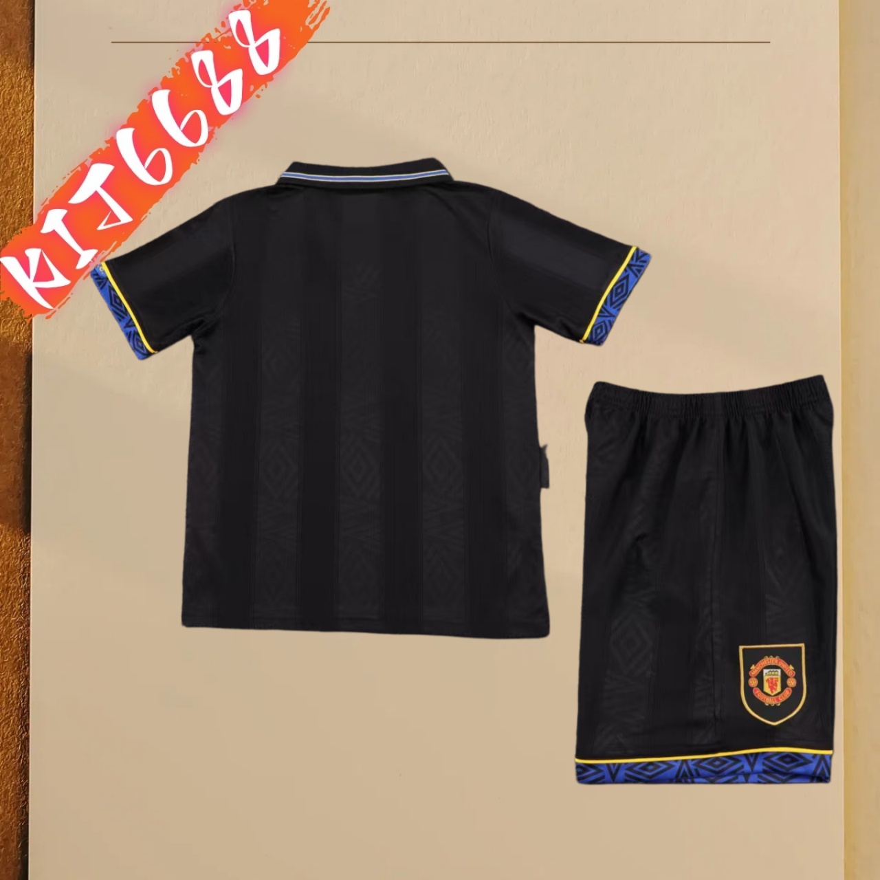 92/94 Manchester United Away Retro Football Shirt ( Kids Kit )