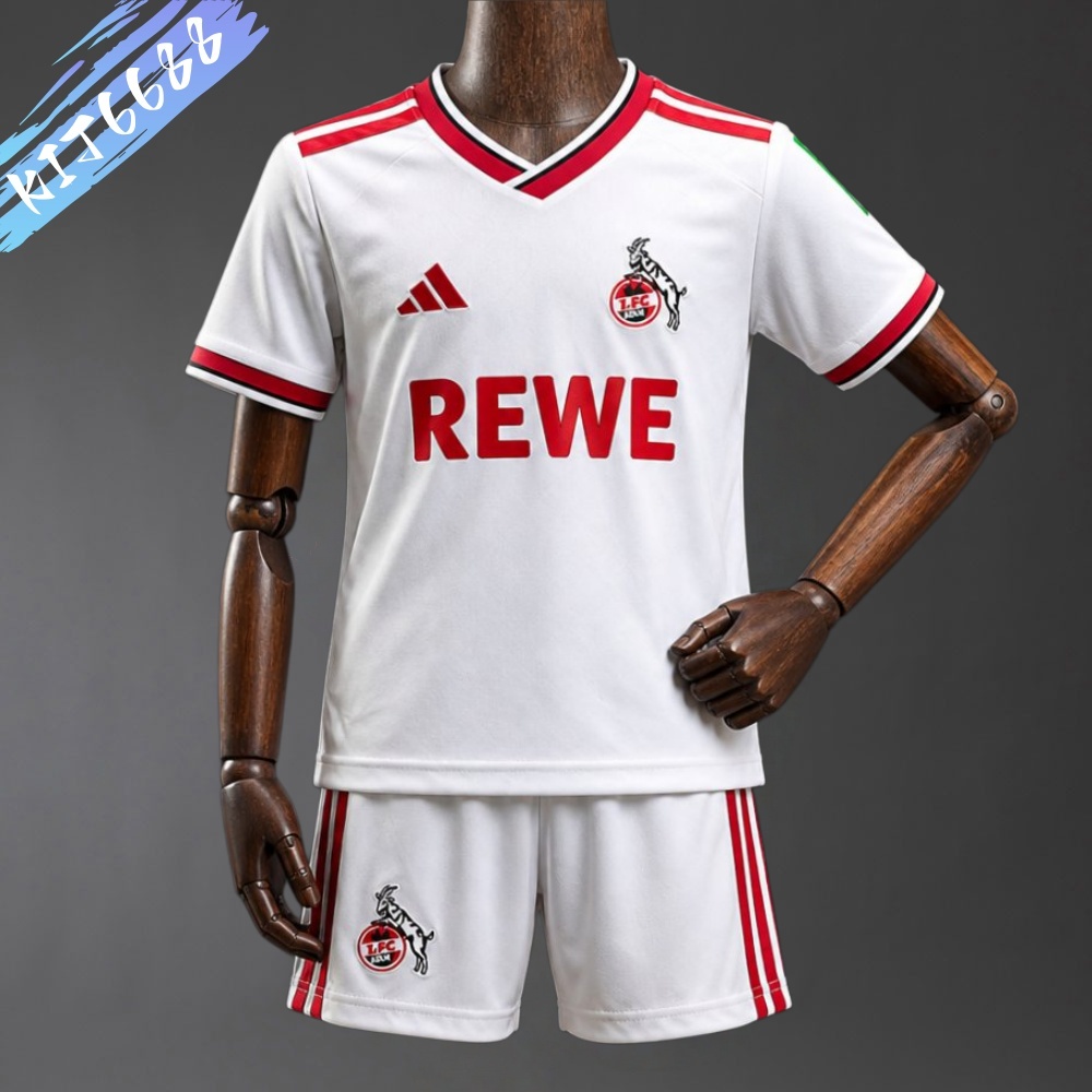 Koln 2026/2027 Köln  Home Football Shirt ( Kids Kit socks）