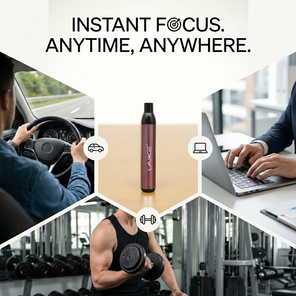 Latte Flavor Coffee Mist(Liquid-Free Energy, 0 Nicotine)