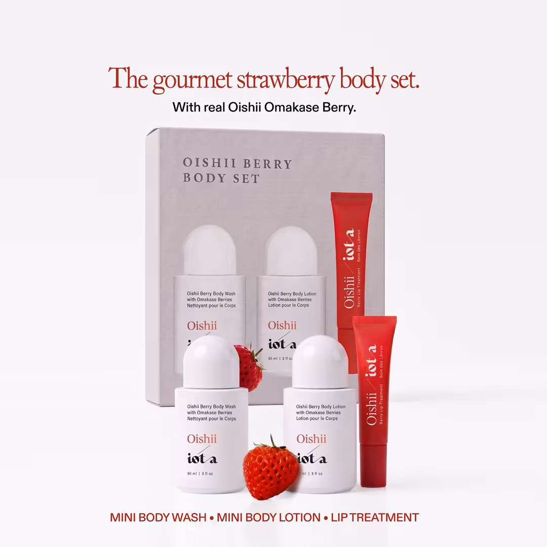 iota  Oishii Berry Body Set