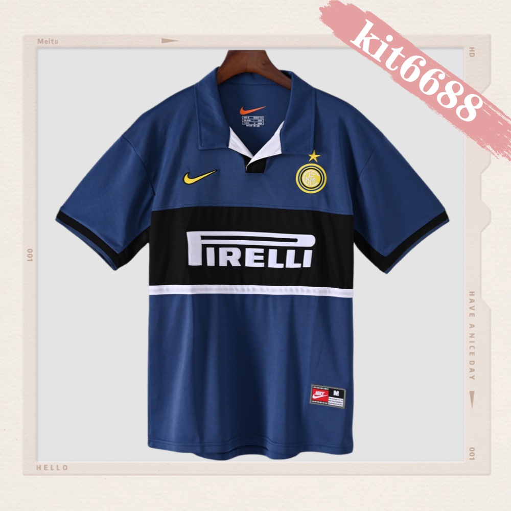 1998/1999 Inter Milan Away Retro Football Shirt